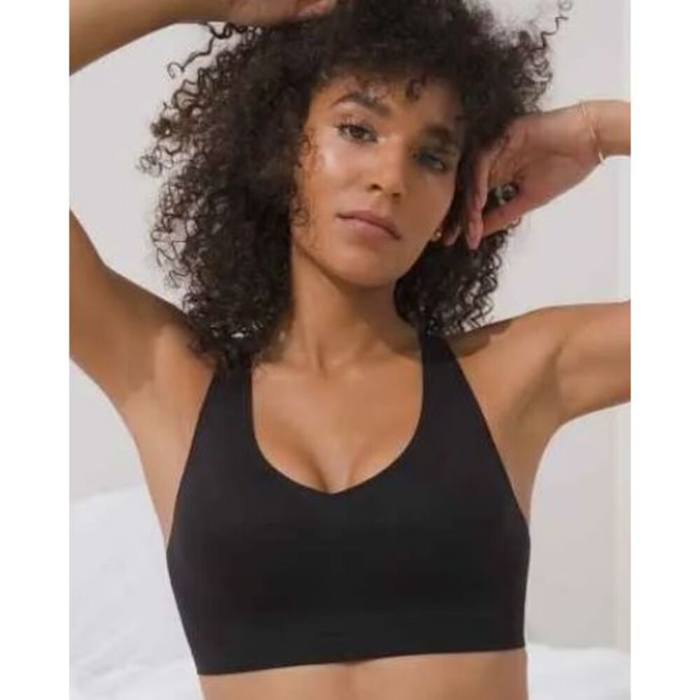 SOMA ENBLISS RACERBACK BRALETTE BRA SMALL BLACK